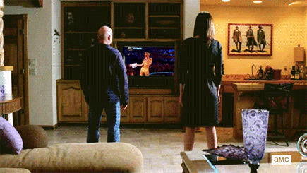 hank and marie schrader react to miley cyrus mtv vma performance