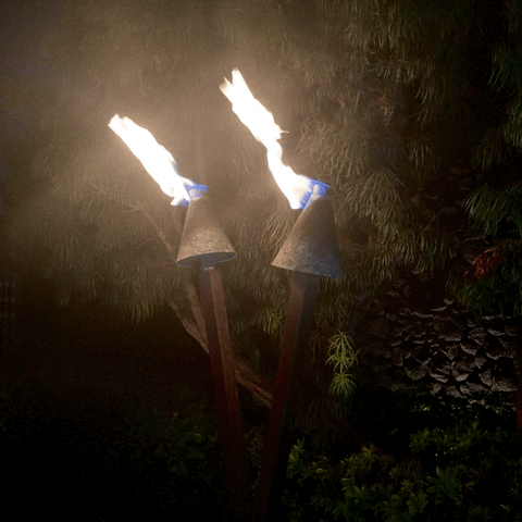 c level tiki torches