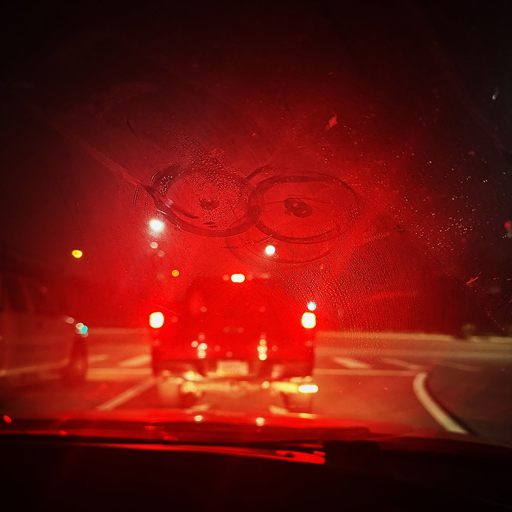 drawing car windshield