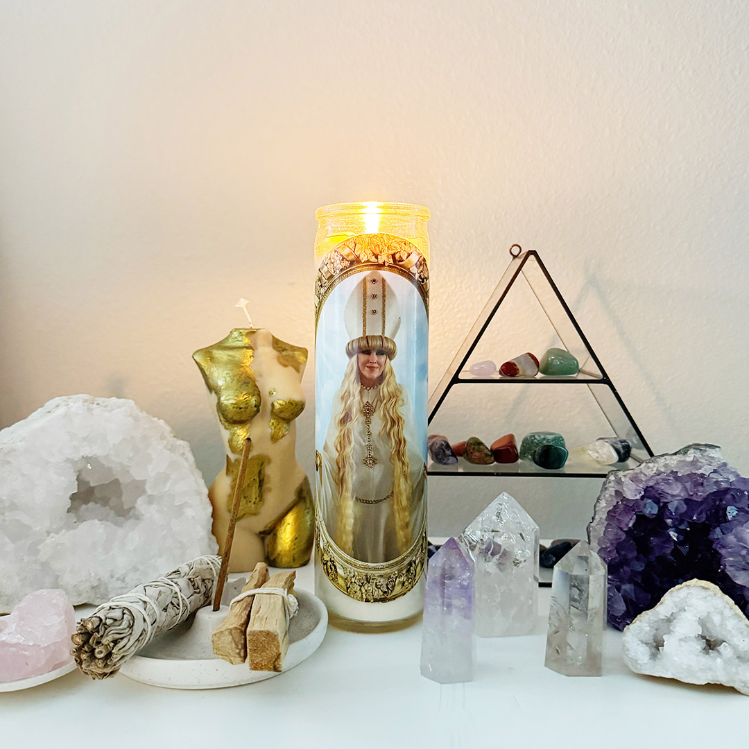 catherine o'hara prayer candle