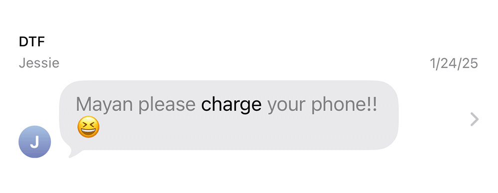 charge your phone