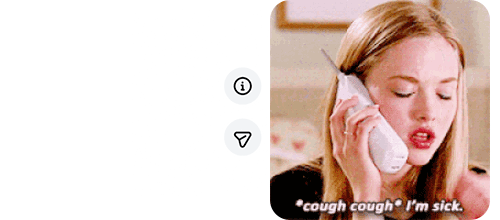mean girls sick gif