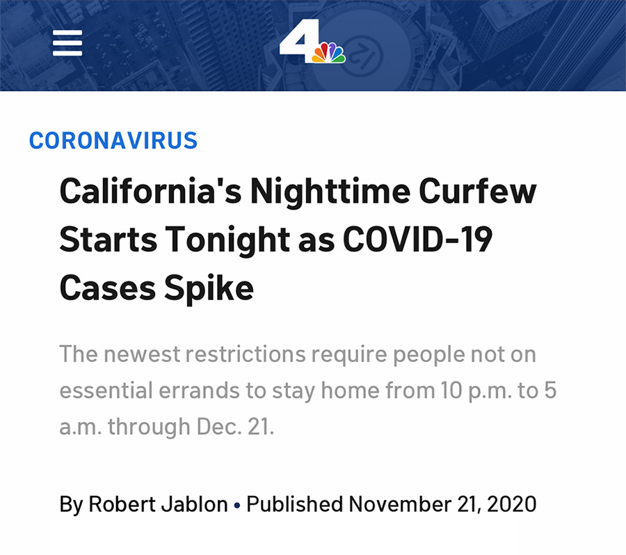 covid curfew