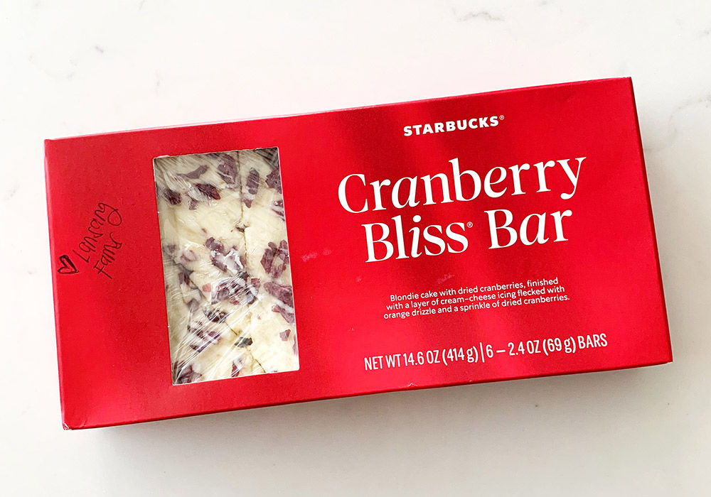 cranberry bliss bar