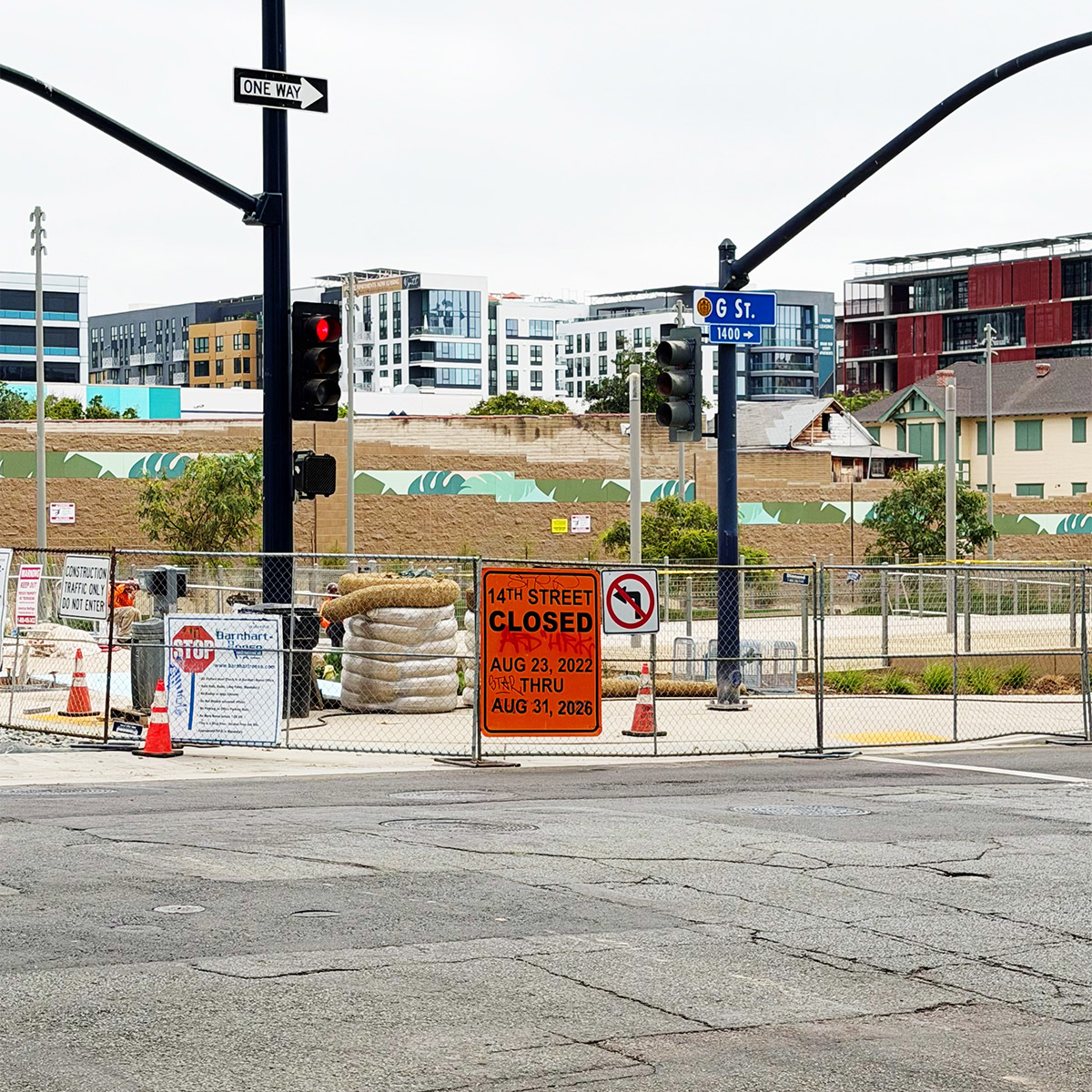 downtown constructions