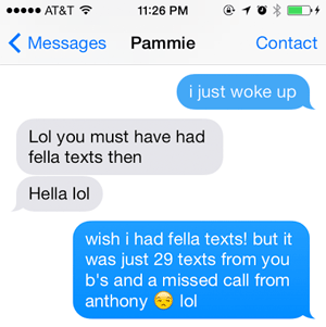 fella texts