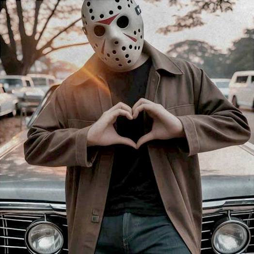 friday the 13th jason voorhees heart hands