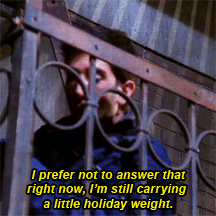 friends - joey ross - holiday weight
