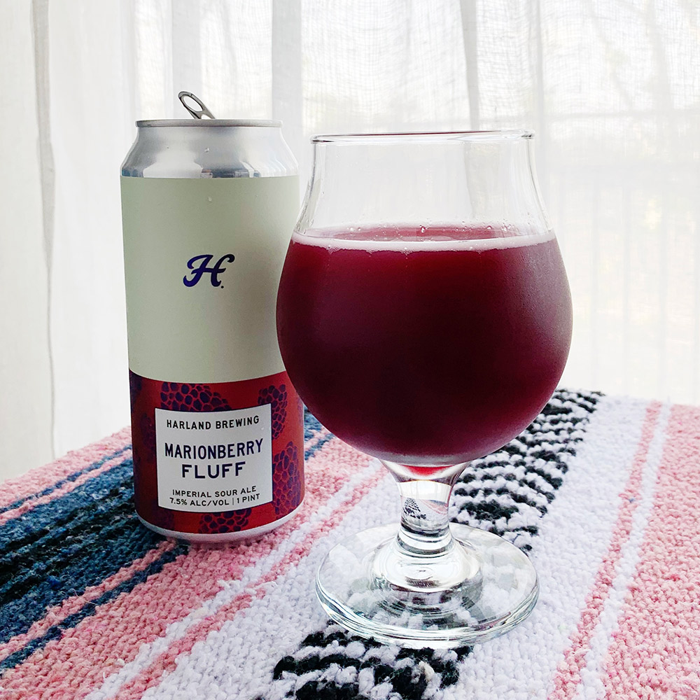 harland brewing marionberry fluff