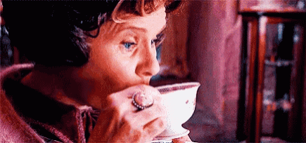 harry potter tea gif