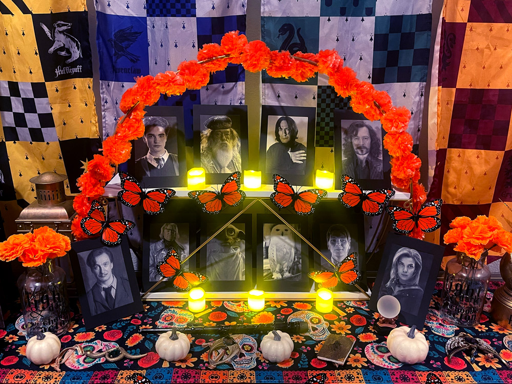 harry potter ofrenda