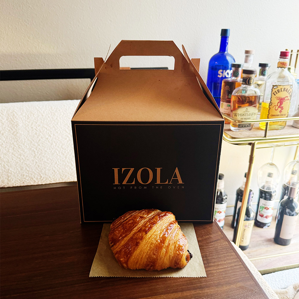 izola chocolate croissant