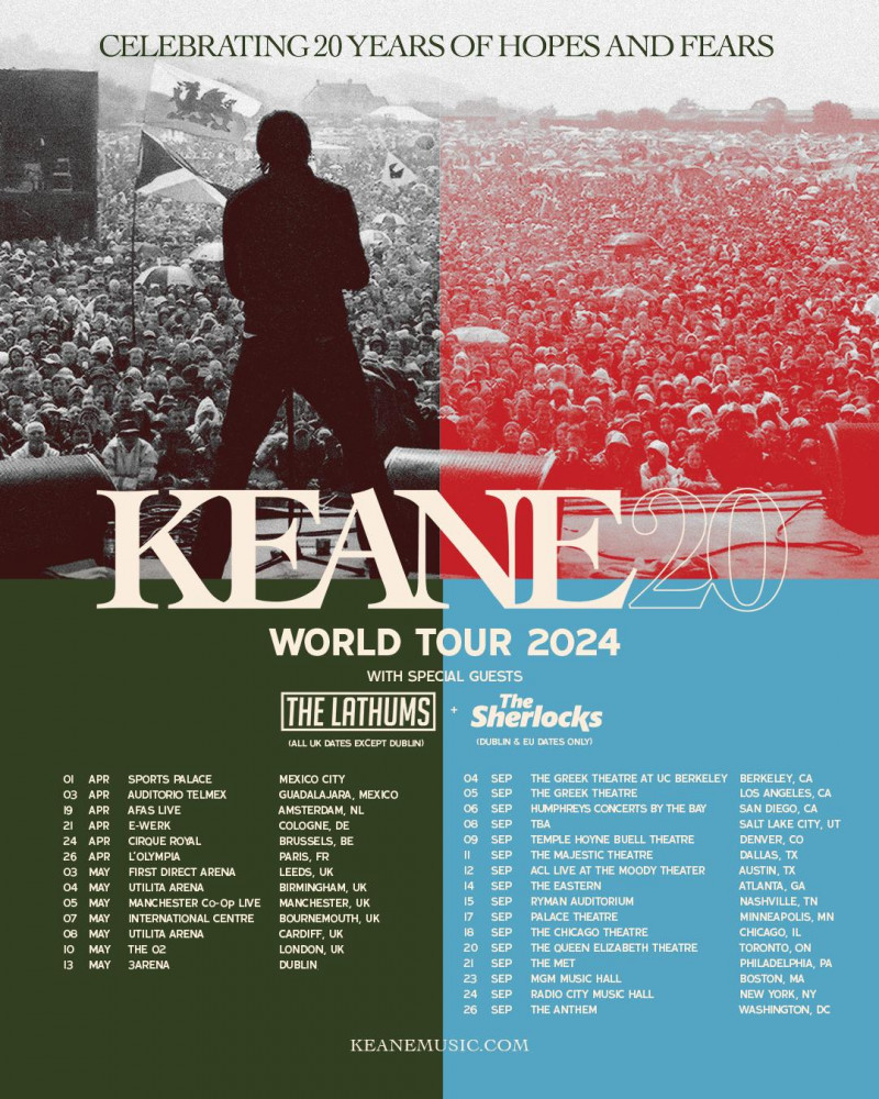 keane world tour 2024