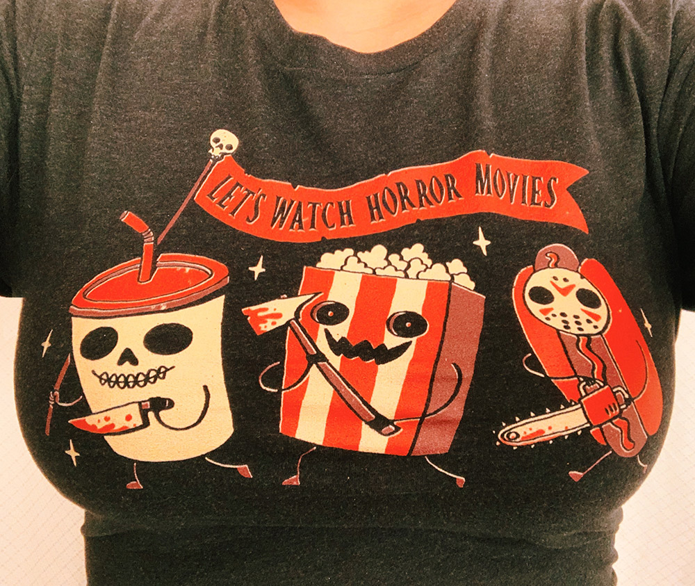 let's watch horror movies shirt