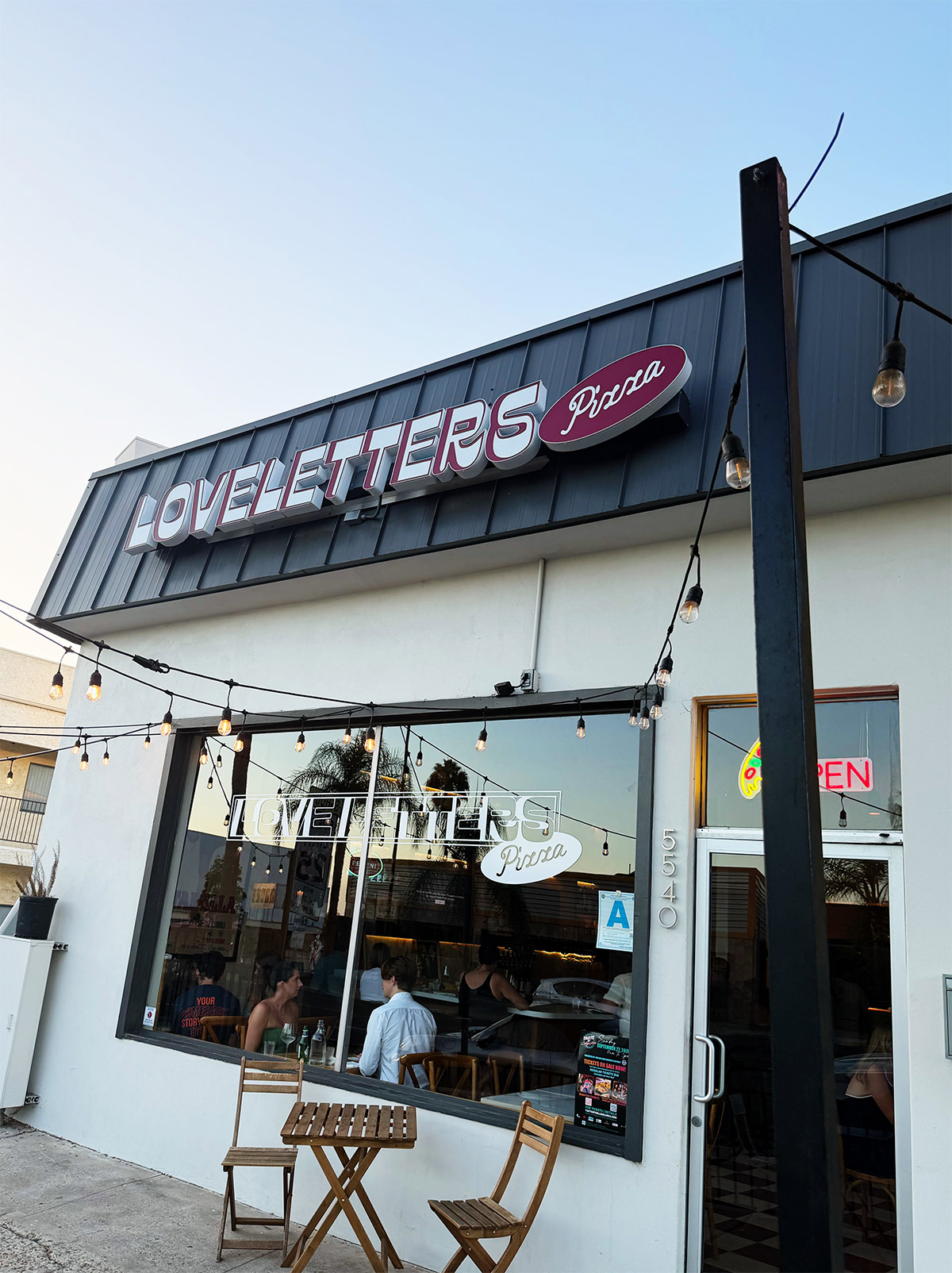 love letters pizza