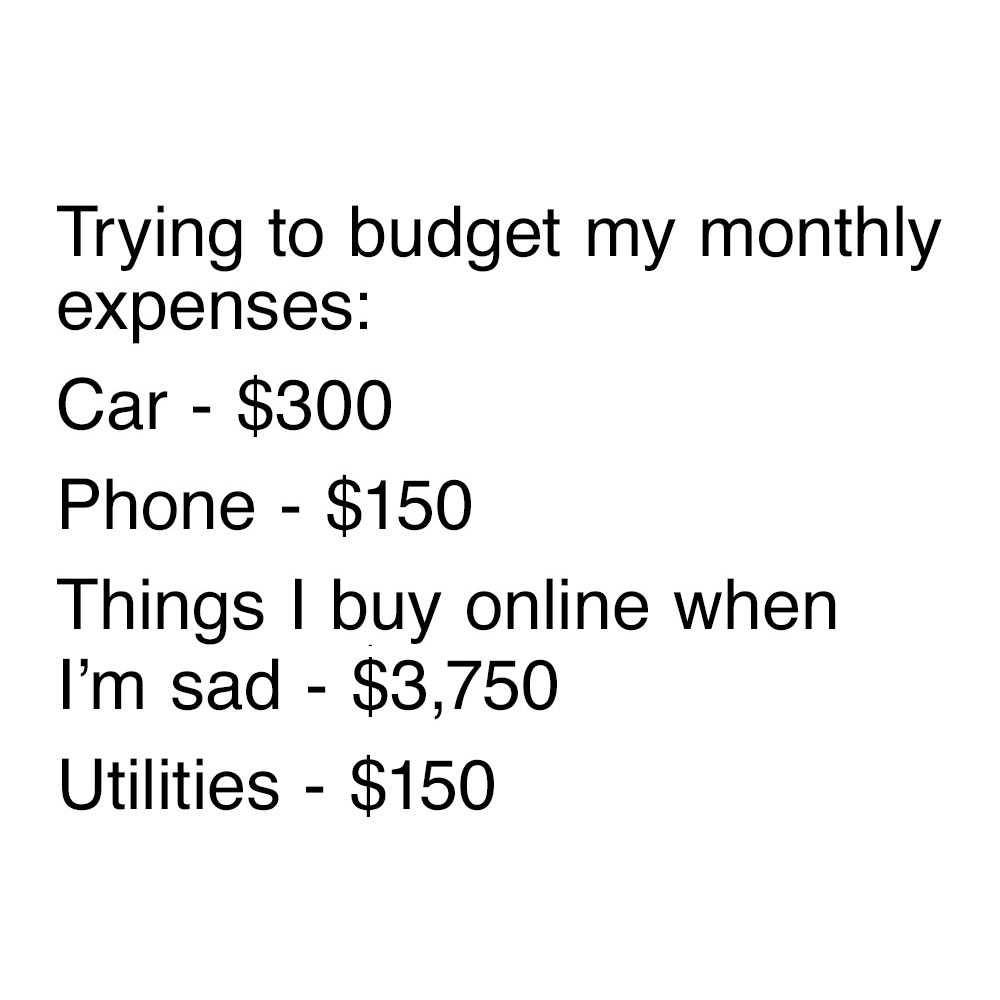 tight budget meme