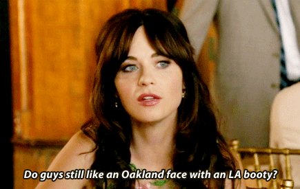 new girl - the last wedding - do guys still like an oakland face with an la booty gif