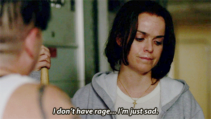 orange is the new black - pennsatucky - i don't have rage. i'm just sad.