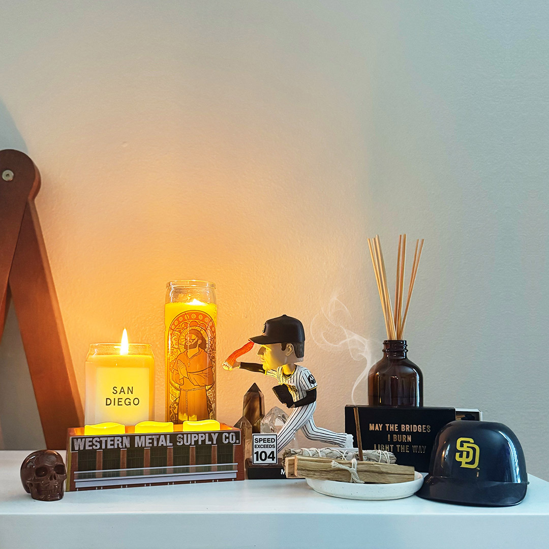 san diego padres prayer altar