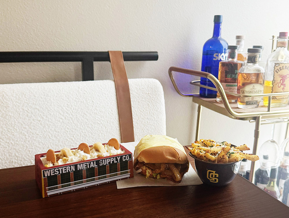 petco park western metal supply co banana pudding