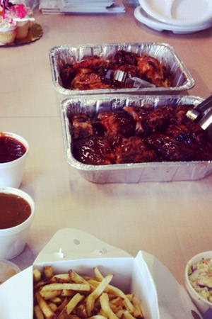 phils bbq office lunch