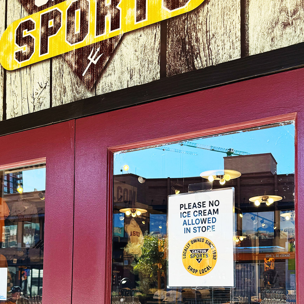 phoenix no ice cream allowed