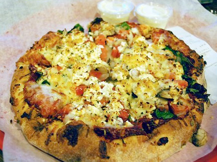 pizza port garlic veggie pizza