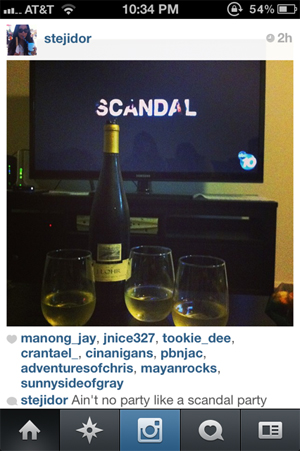 scandal party