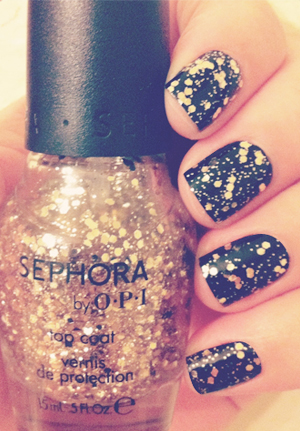 sephora by opi only gold for me