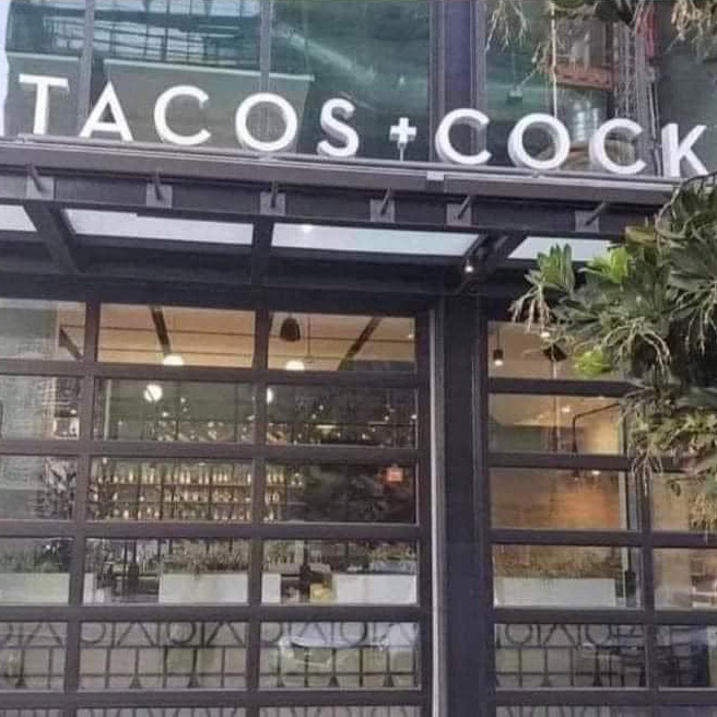 tacos and cock