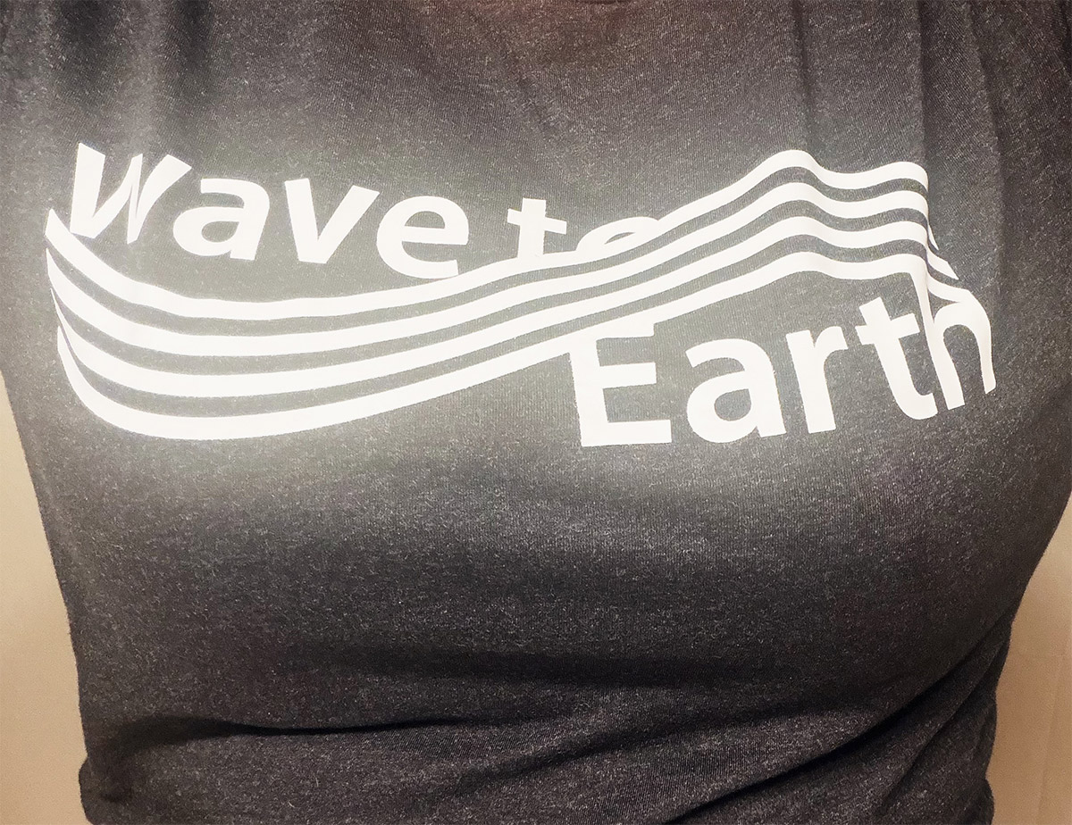 wave to earth band shirt