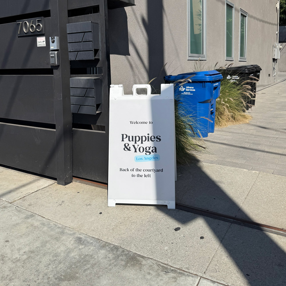 puppy yoga los angeles