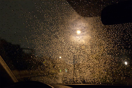 windshield rain